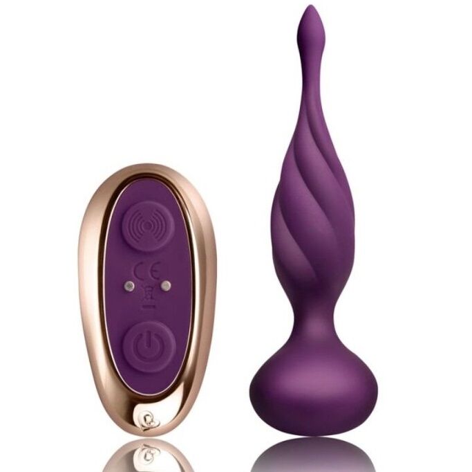Stimulateur anal vibrant au toucher velouté — ROCKS-OFF
