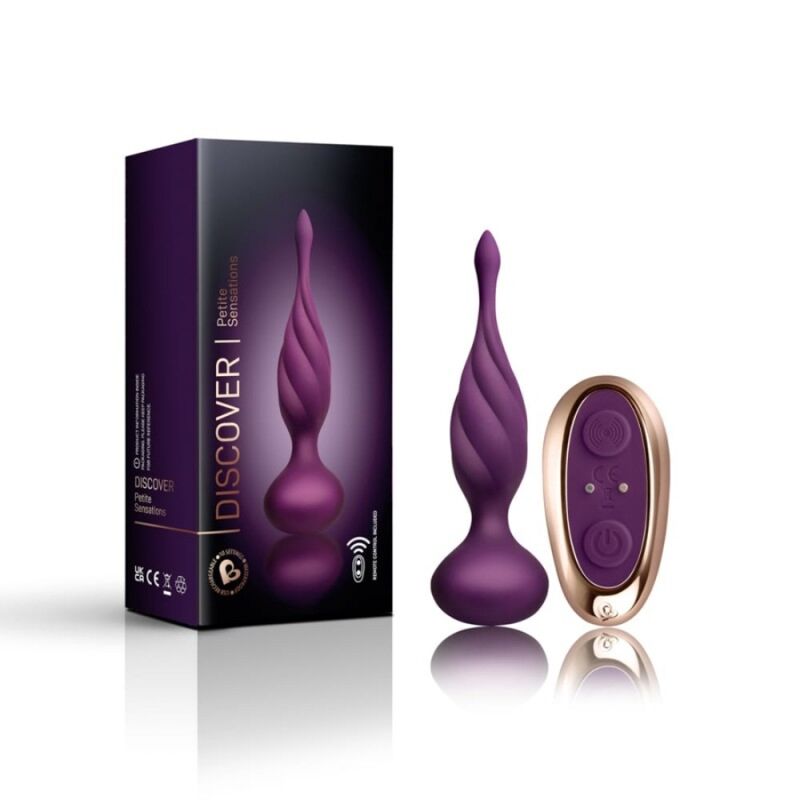 Stimulateur anal vibrant au toucher velouté — ROCKS-OFF