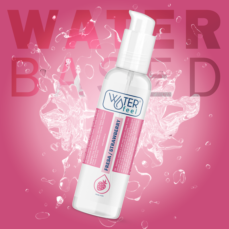 Lubrifiant à base d'eau saveur fraise 175 ml — WATERFEEL