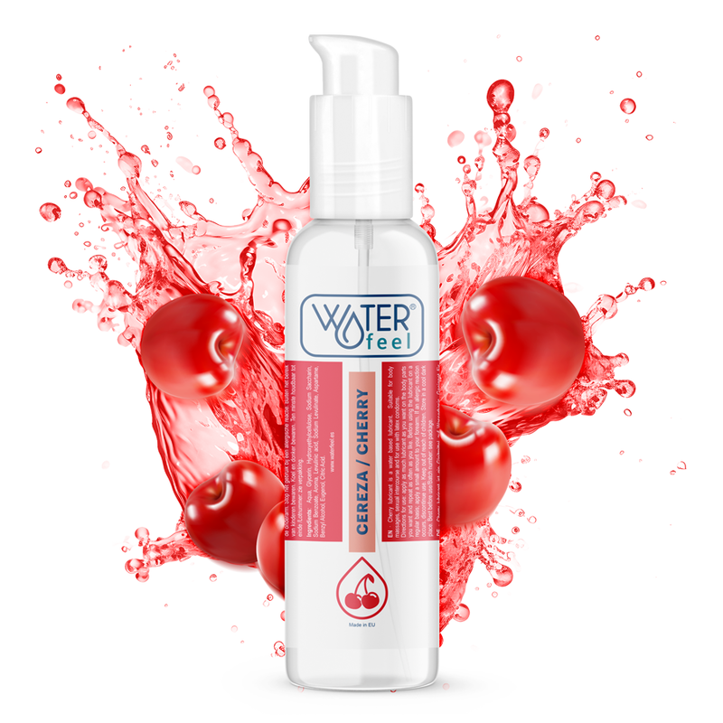 Lubrifiant saveur cerise format maxi 175 ml — WATERFEEL