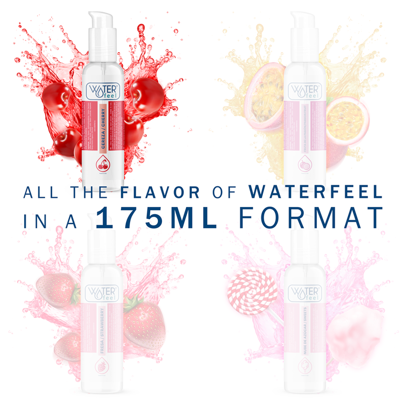 Lubrifiant saveur cerise format maxi 175 ml — WATERFEEL