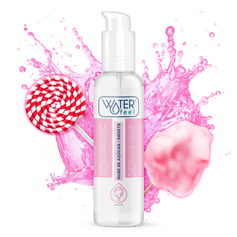 Lubrifiant aromatisé nuage de sucre longue durée — WATERFEEL
