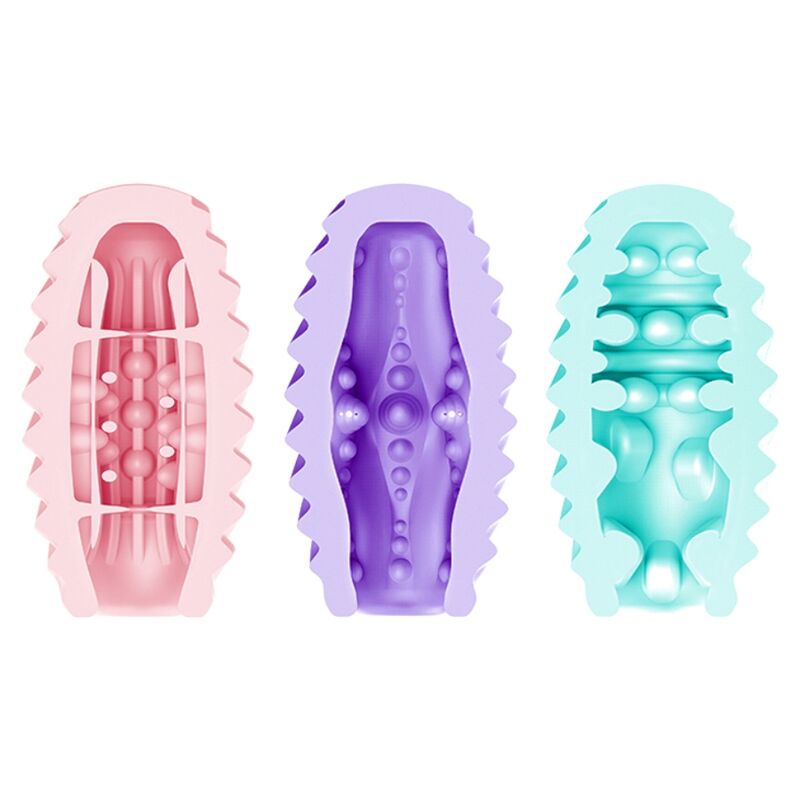 Lot de 15 œufs masturbateurs double face aux textures variées — PRETTY LOVE MALE