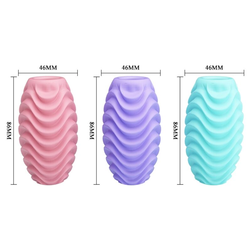 Lot de 15 œufs masturbateurs double face aux textures variées — PRETTY LOVE MALE