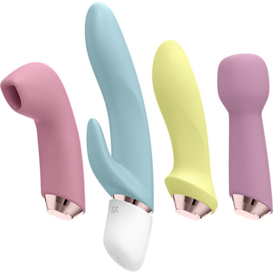 Coffret de 4 stimulateurs interchangeables — SATISFYER