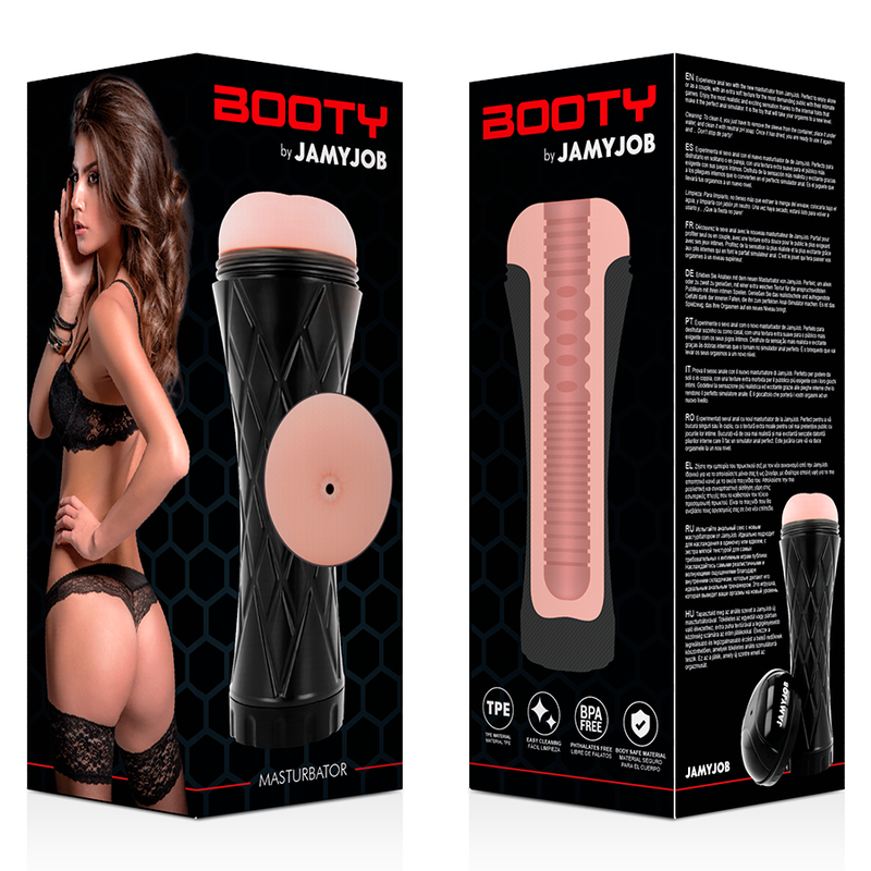 Masturbateur anal réaliste à pression réglable — JAMYJOB