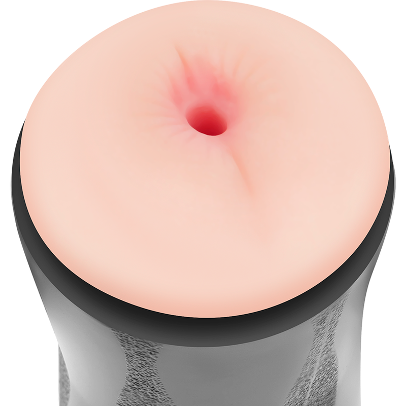 Masturbateur double entrée vagin et anus texturé — JAMYJOB