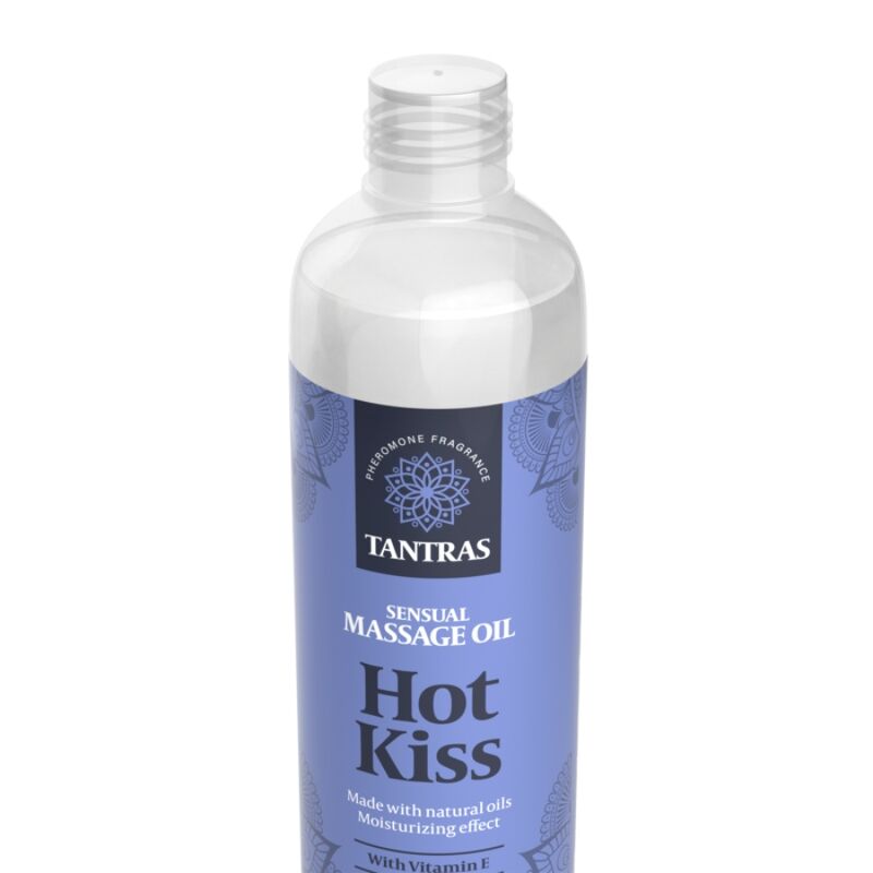 Huile de massage tantrique aux phéromones hot kiss — INTIMATELINE