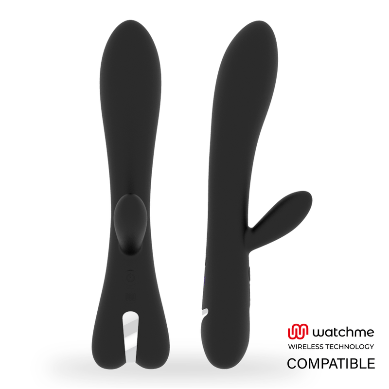 Vibromasseur double Erik avec télécommande Watchme — BRILLY GLAM