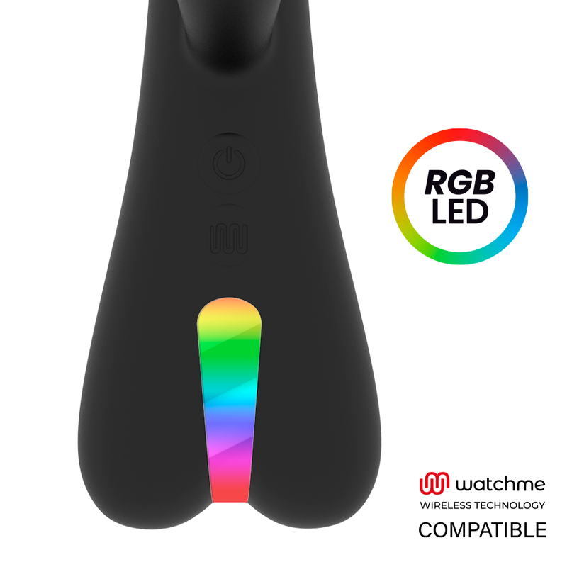 Vibromasseur double Erik avec télécommande Watchme — BRILLY GLAM
