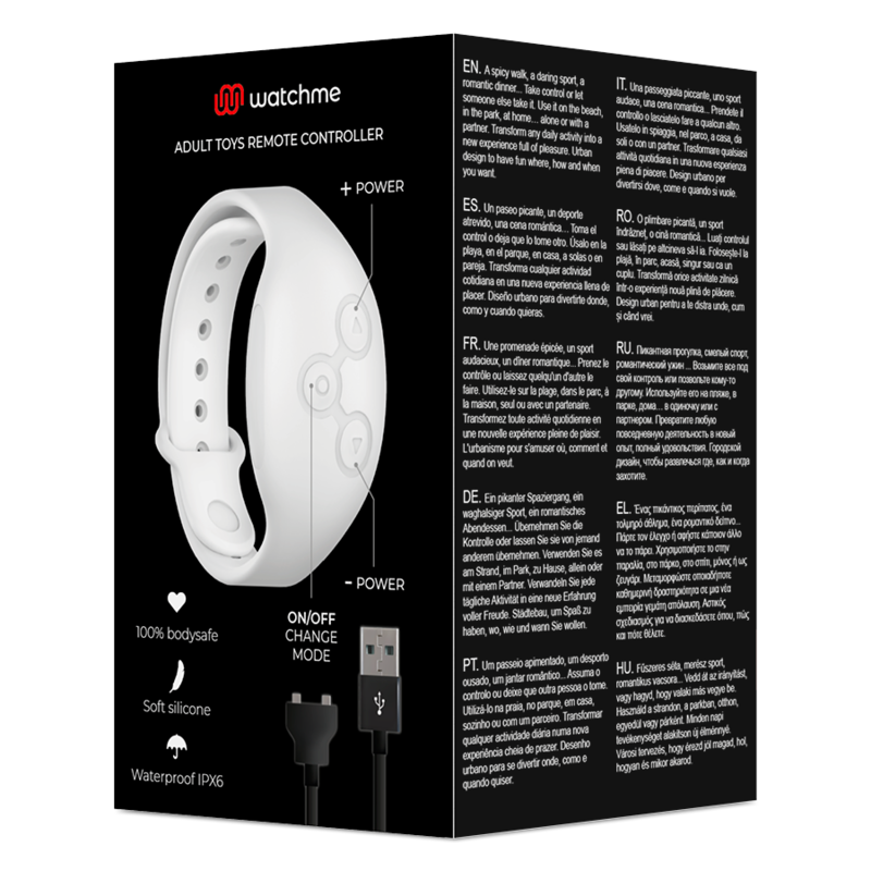 Montre télécommande sans fil pour sextoys — WATCHME