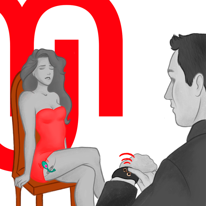 Montre télécommande sans fil pour sextoys — WATCHME