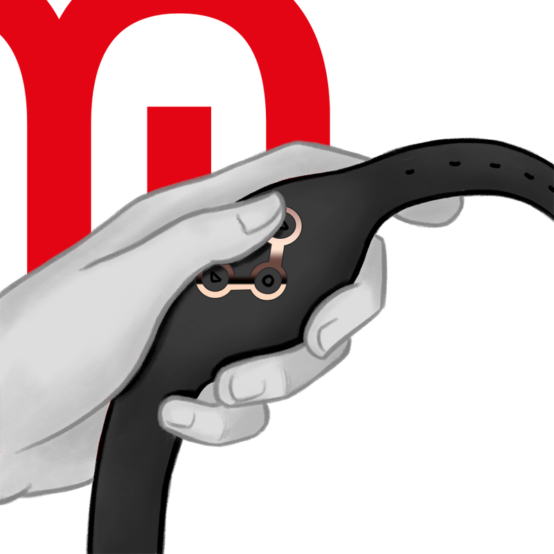 Montre télécommande sans fil pour sextoys — WATCHME