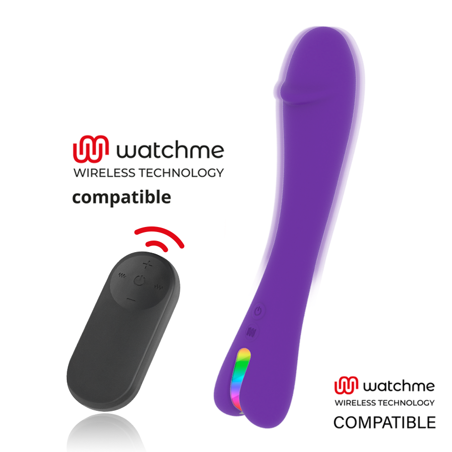 Vibromasseur Enzo avec télécommande Watchme — MR. BOSS