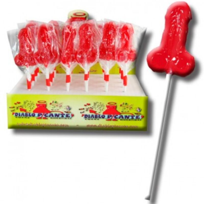 Sucette gommeuse saveur fraise — DIABLO GOLOSO