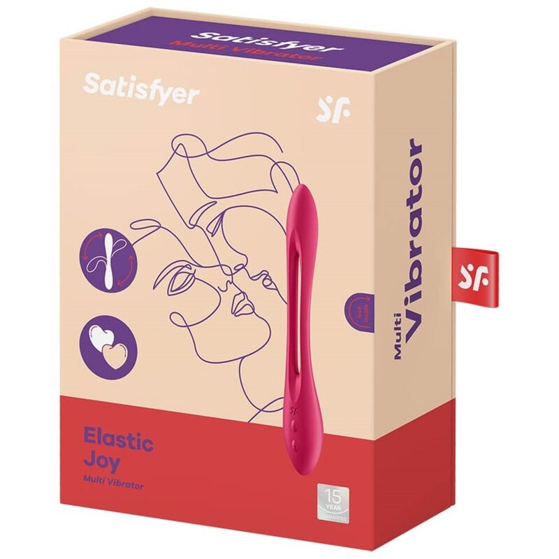 Vibrateur multi-usage flexible Elastic Joy — SATISFYER VIBRATOR