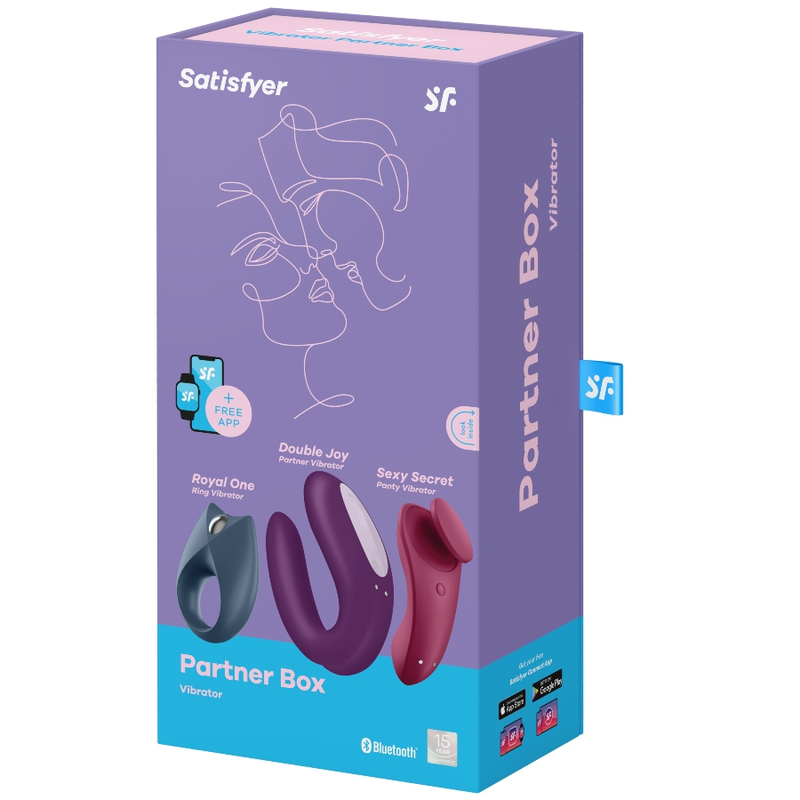 Coffret partenaire trois pièces — SATISFYER VIBRATOR