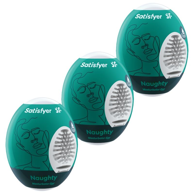 Coffret de 3 œufs masturbateurs coquins — SATISFYER EGGS