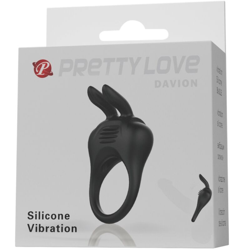 Anneau vibrant stimulateur clitoridien lapin — PRETTY LOVE