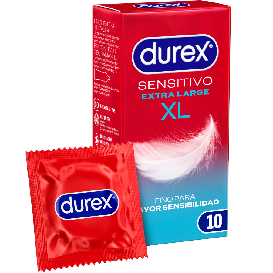 Préservatifs sensibles XL extra-long — DUREX CONDOMS