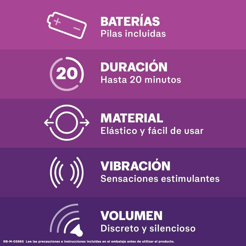 Anneau vibrant couple vibrations orgasmiques — DUREX TOYS