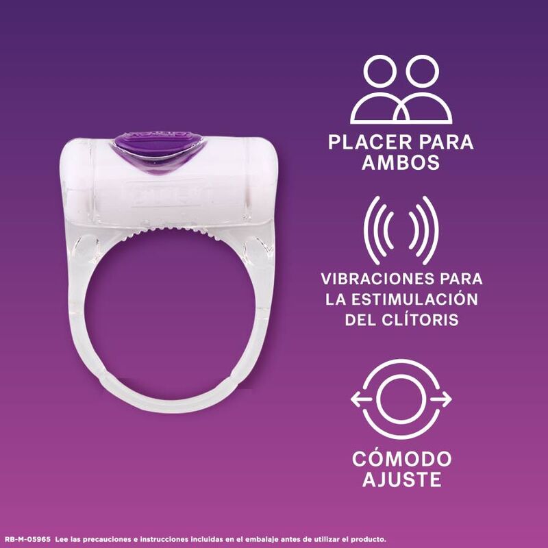 Anneau vibrant couple vibrations orgasmiques — DUREX TOYS