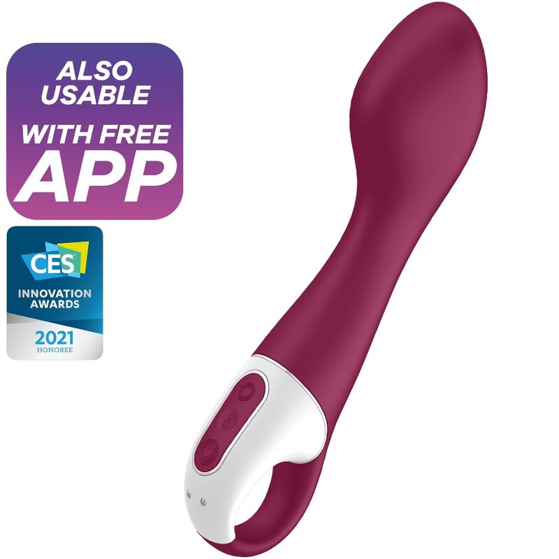 Vibrateur point G chauffant et connecté — SATISFYER VIBRATOR