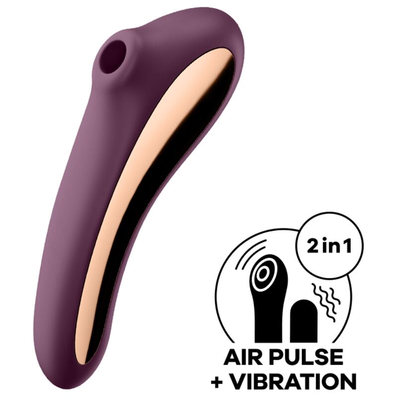 Vibrateur air-pulse double stimulation — SATISFYER AIR PULSE