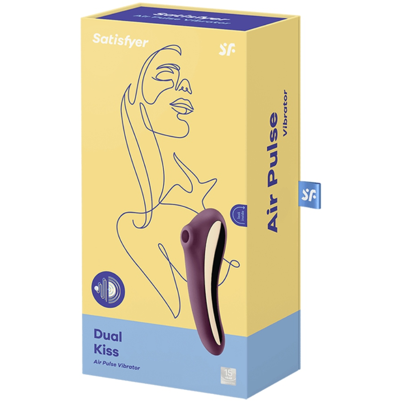 Vibrateur air-pulse double stimulation — SATISFYER AIR PULSE