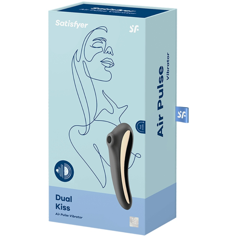 Vibromasseur air-pulse double stimulation — SATISFYER AIR PULSE