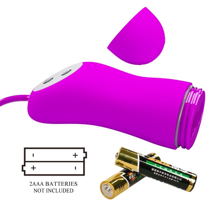 Mini vibromasseur bullet avec ventouse et vibrations — PRETTY LOVE