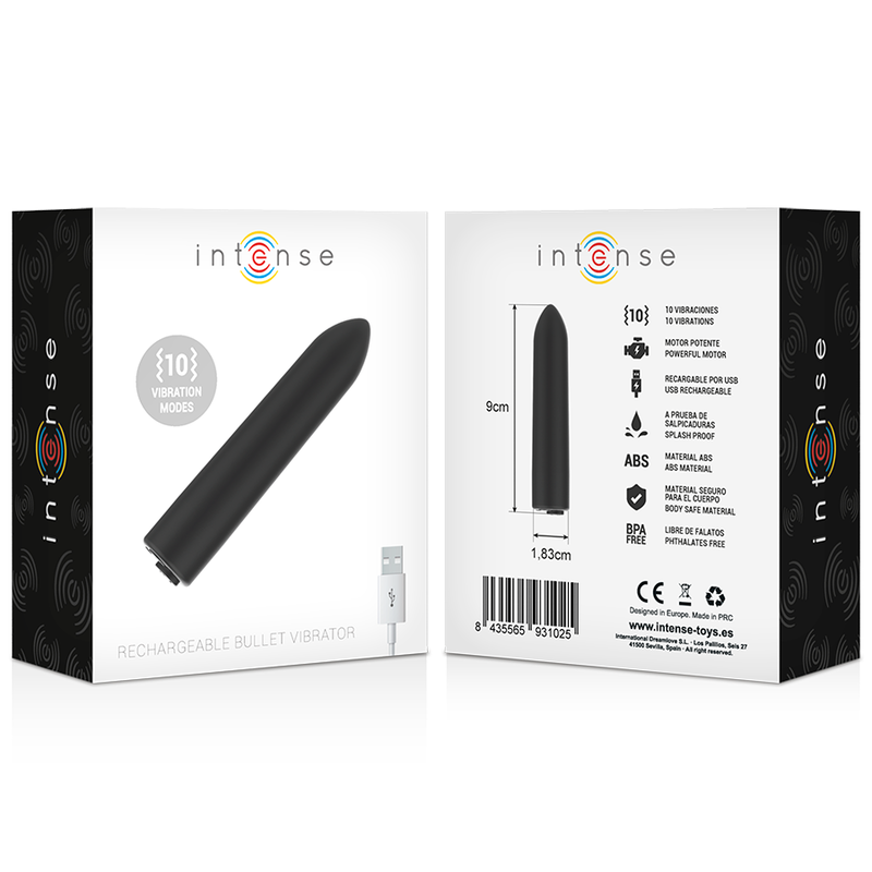 Balle vibrante discrète et puissante aux 10 modes — INTENSE FUN TOYS