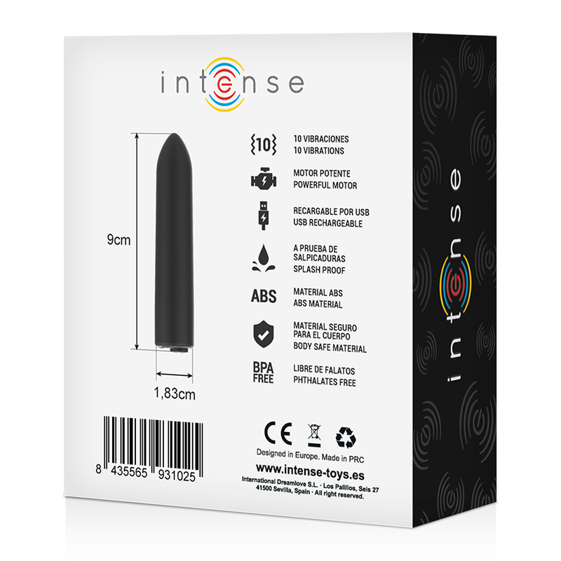 Balle vibrante discrète et puissante aux 10 modes — INTENSE FUN TOYS