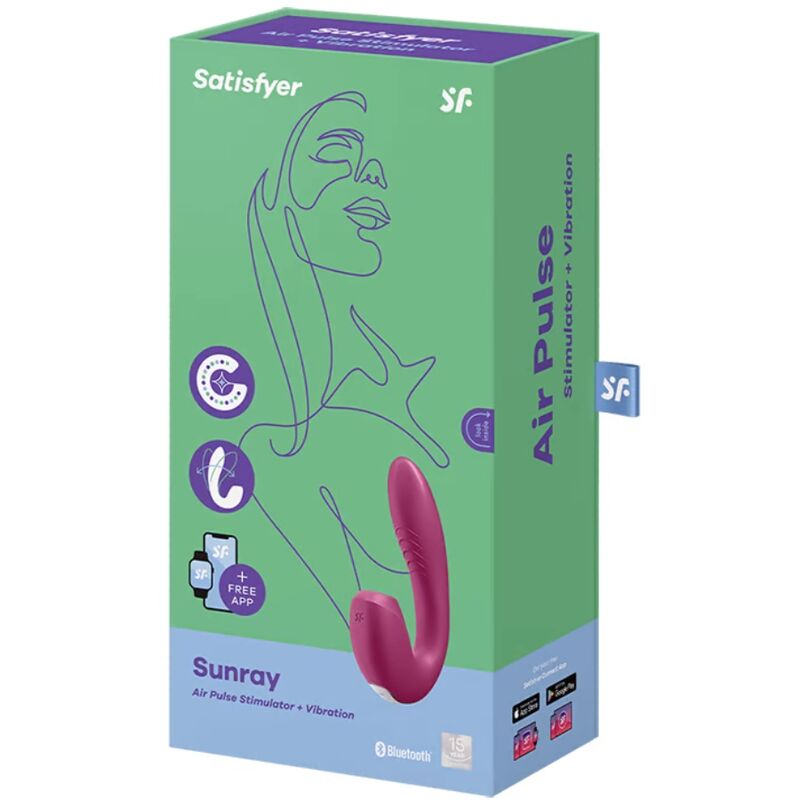 Stimulateur et vibromasseur Sunray connecté — SATISFYER CONNECT