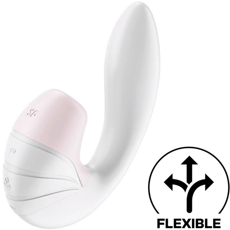 Stimulateur clitoridien et vibrant point G flexible — Satisfyer Air Pulse
