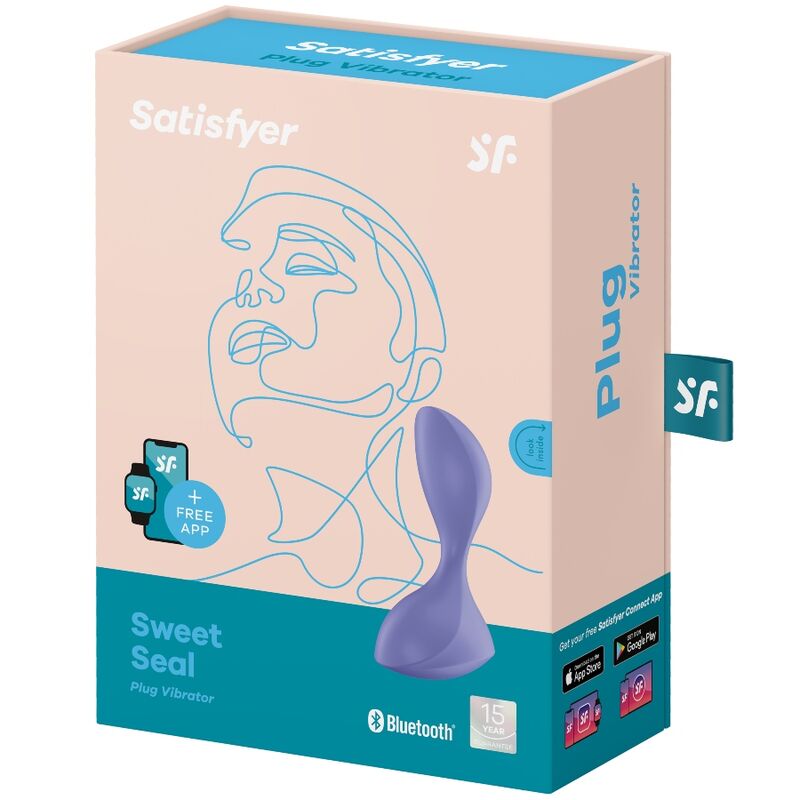 Sweet Seal bouchon vibrant connecté — SATISFYER CONNECT