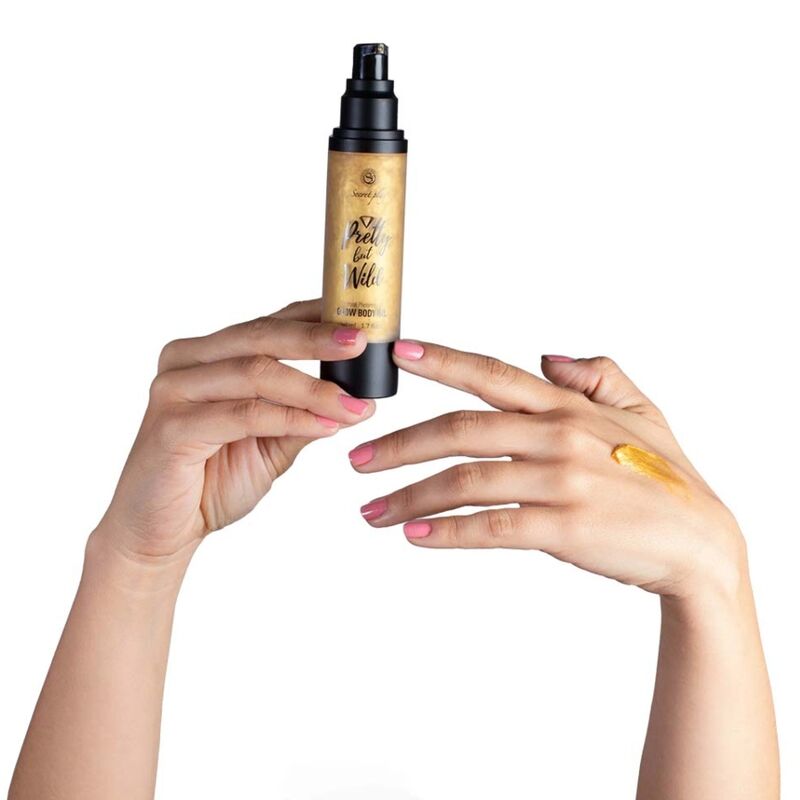 Huile corporelle illuminatrice éclat doré — SECRETPLAY COSMETIC
