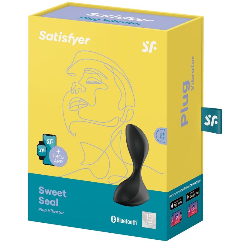 Bouchon vibrant connecté Sweet Seal — SATISFYER CONNECT