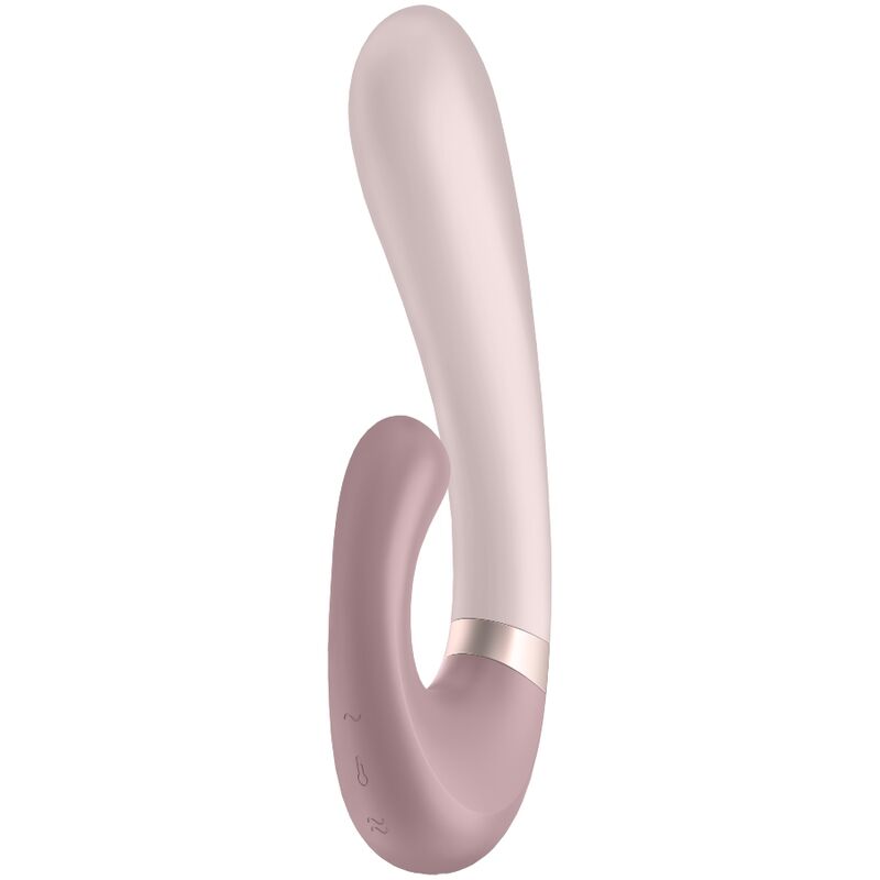 Vibromasseur chaleur et application rose — SATISFYER CONNECT