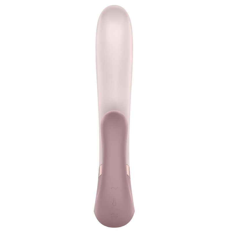 Vibromasseur chaleur et application rose — SATISFYER CONNECT