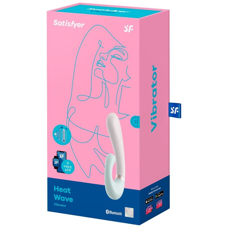 Vibromasseur chauffant connecté Heat Wave — SATISFYER CONNECT
