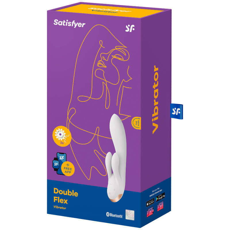 Vibrateur double flexible connecté — SATISFYER CONNECT