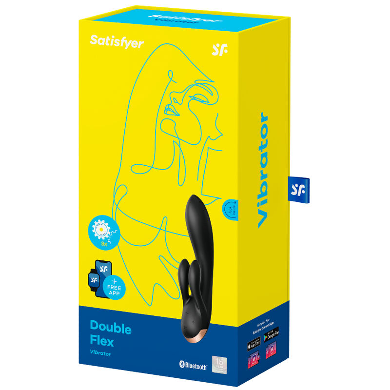 Double stimulateur connecté flexible — SATISFYER CONNECT