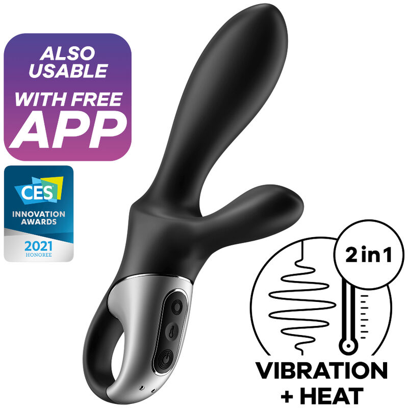 Vibrateur anal chauffant Heat Climax+ — SATISFYER CONNECT