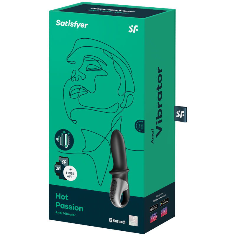 Vibromasseur anal chauffant et vibrant Hot Passion — SATISFYER CONNECT