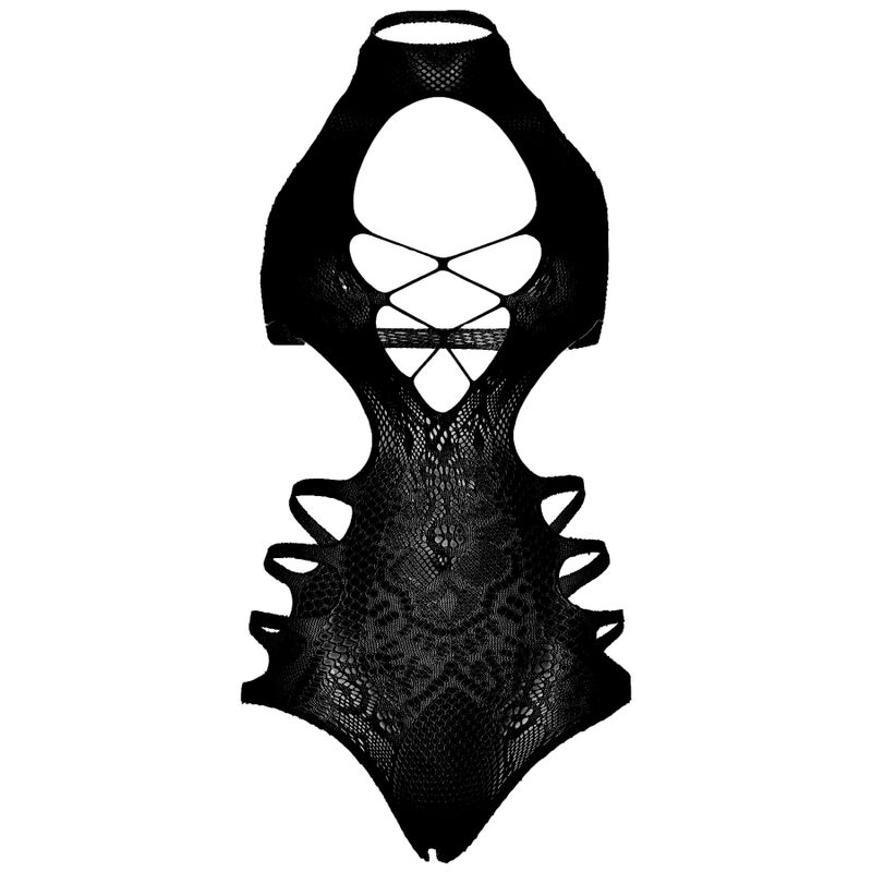 Body dentelle découpé sans couture — LEG AVENUE BODYSTOCKINGS