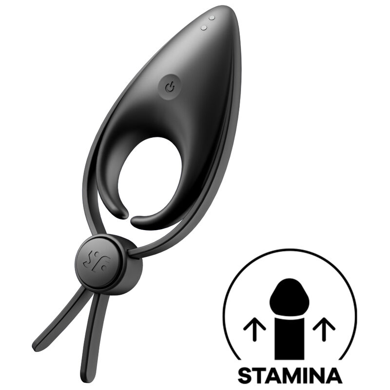 Anneau vibrant réglable avec stimulateur clitoridien — SATISFYER RING