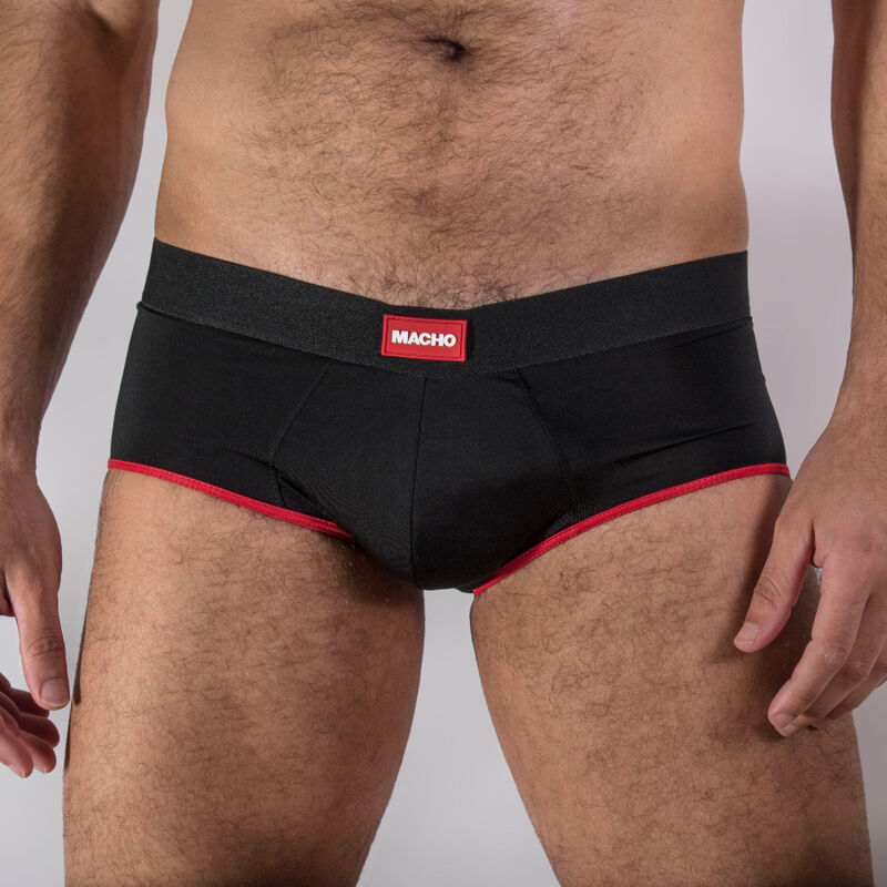 Slip classique rehausseur rouge foncé — MACHO UNDERWEAR