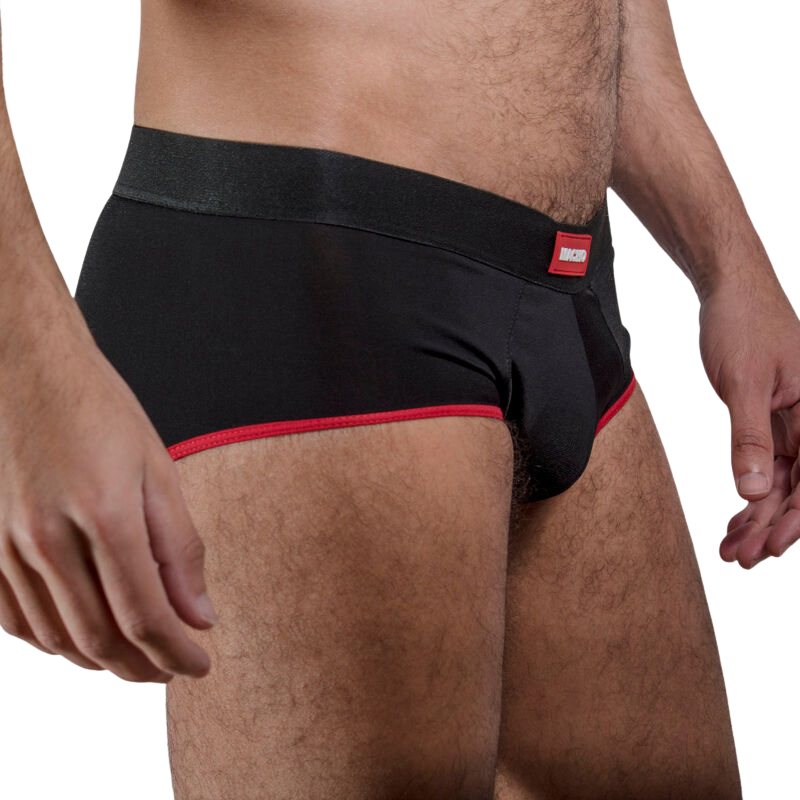 Slip classique rehausseur rouge foncé — MACHO UNDERWEAR