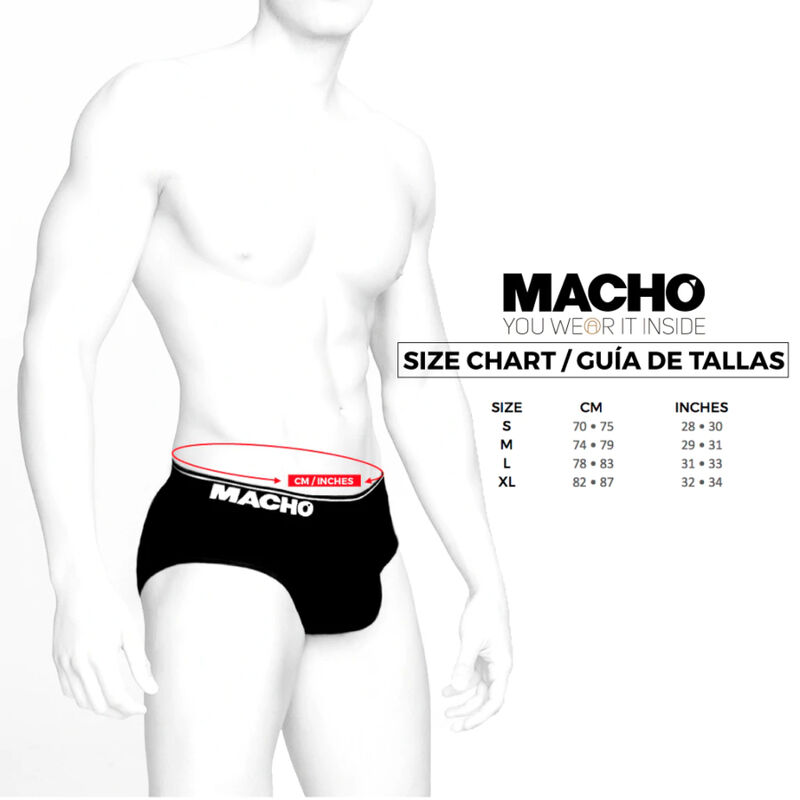 Slip classique rehausseur rouge foncé — MACHO UNDERWEAR
